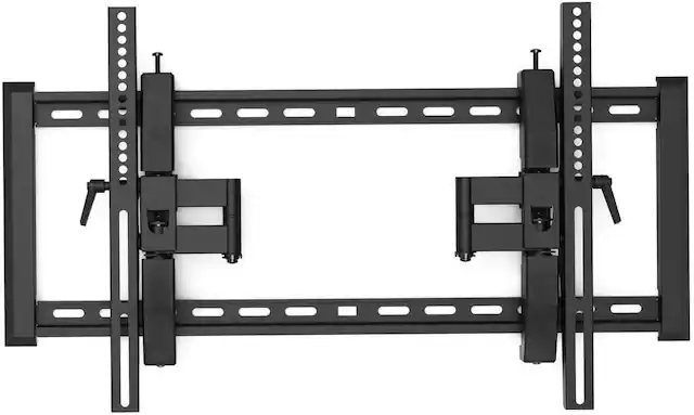 Front. Walts TV - Walts TV TILT-EXTENSION-37-90 Tilt Mount for 37"-90" Compatible TVs (2024) - Black.