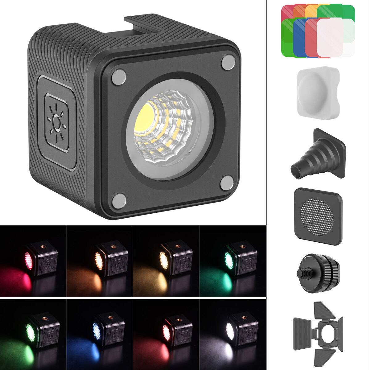 Alt View 5. Ulanzi - Ulanzi Cute Lite IP68 Waterproof LED Light.