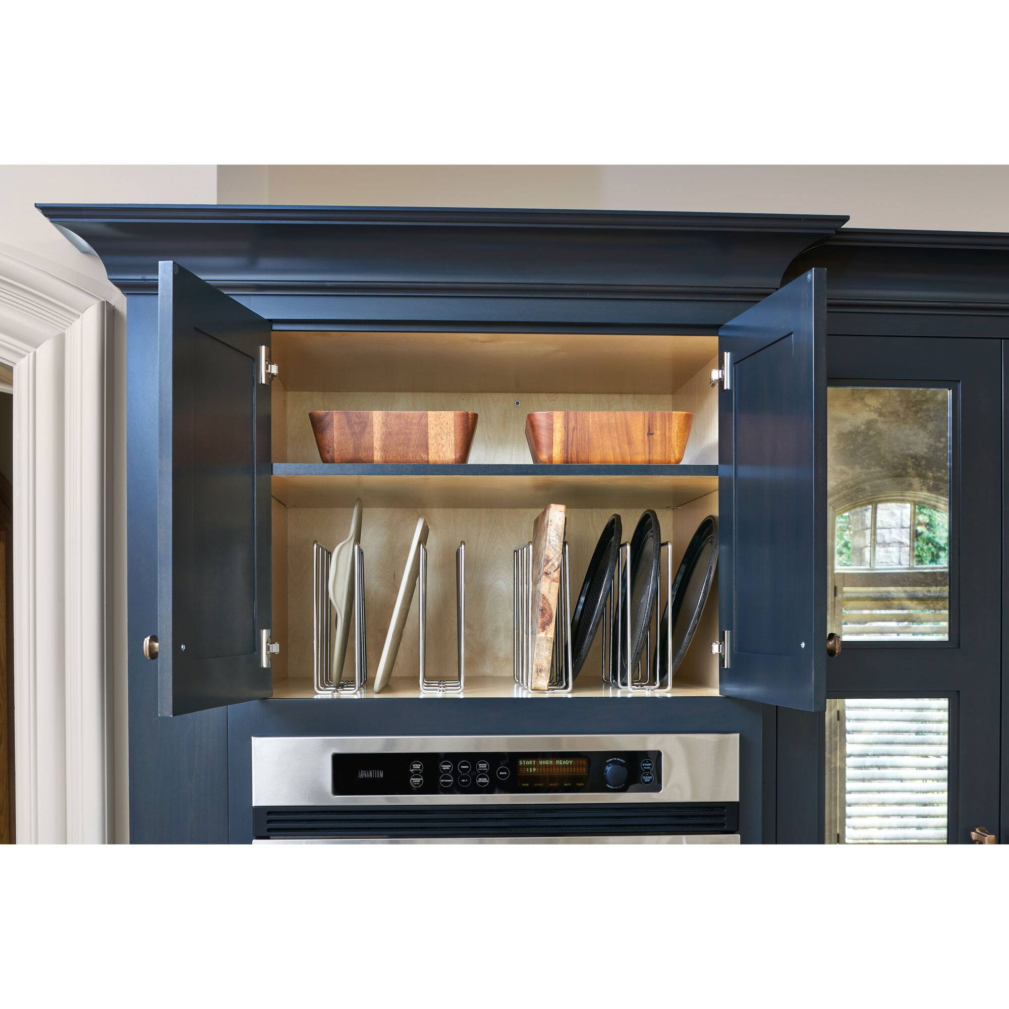 Alt View 6. Rev-A-Shelf - Rev-A-Shelf U-Shaped Bakeware Divider Cabinet Organizer, 596-10CR-52 (3 Pack).