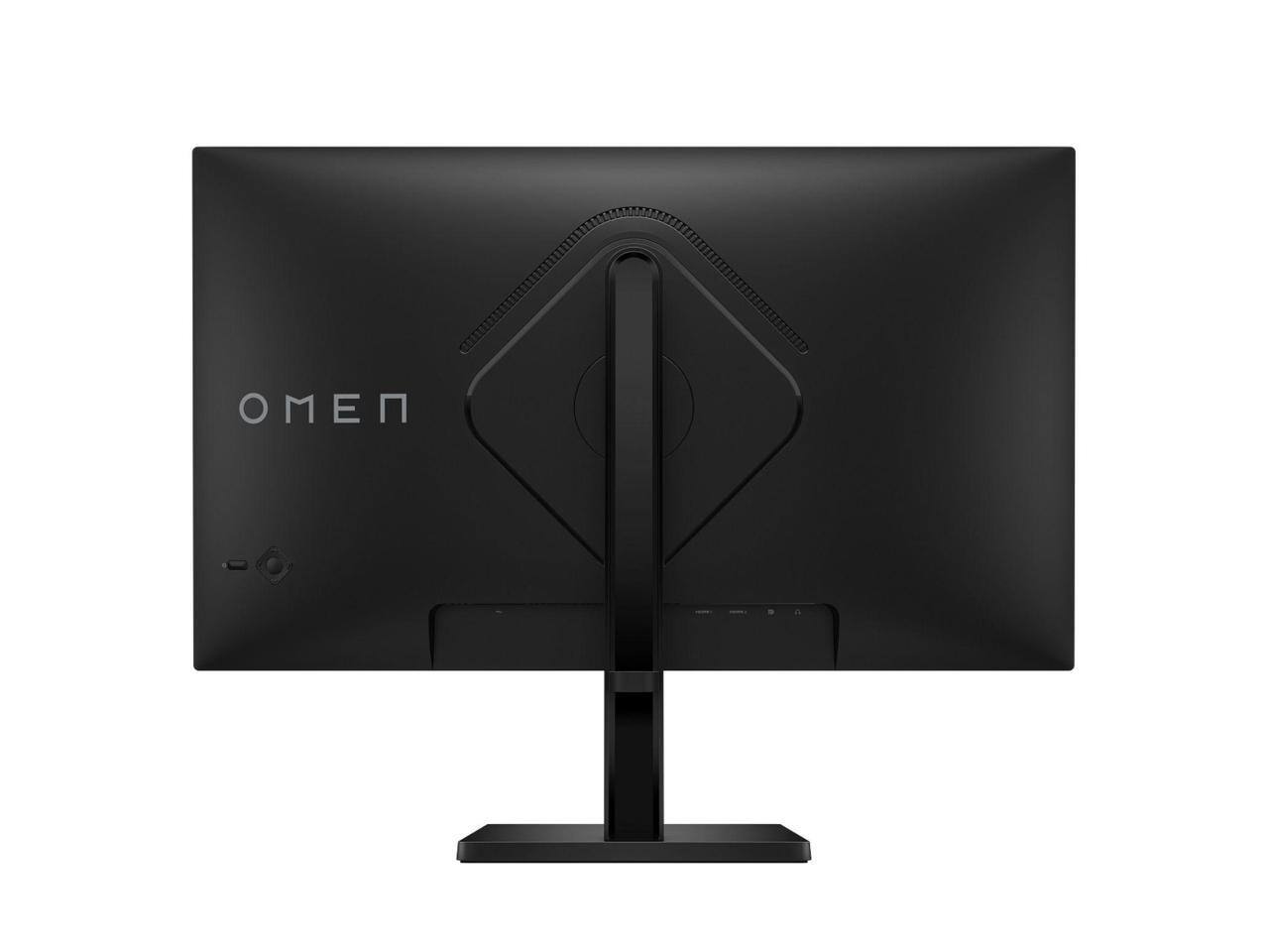 Alt View 4. HP - HP OMEN 27" FHD 180Hz Gaming Monitor, 1ms, 400 nits, Adjustable, Anti-glare, HDMI/DP, Black - AV4K1AA - Black.