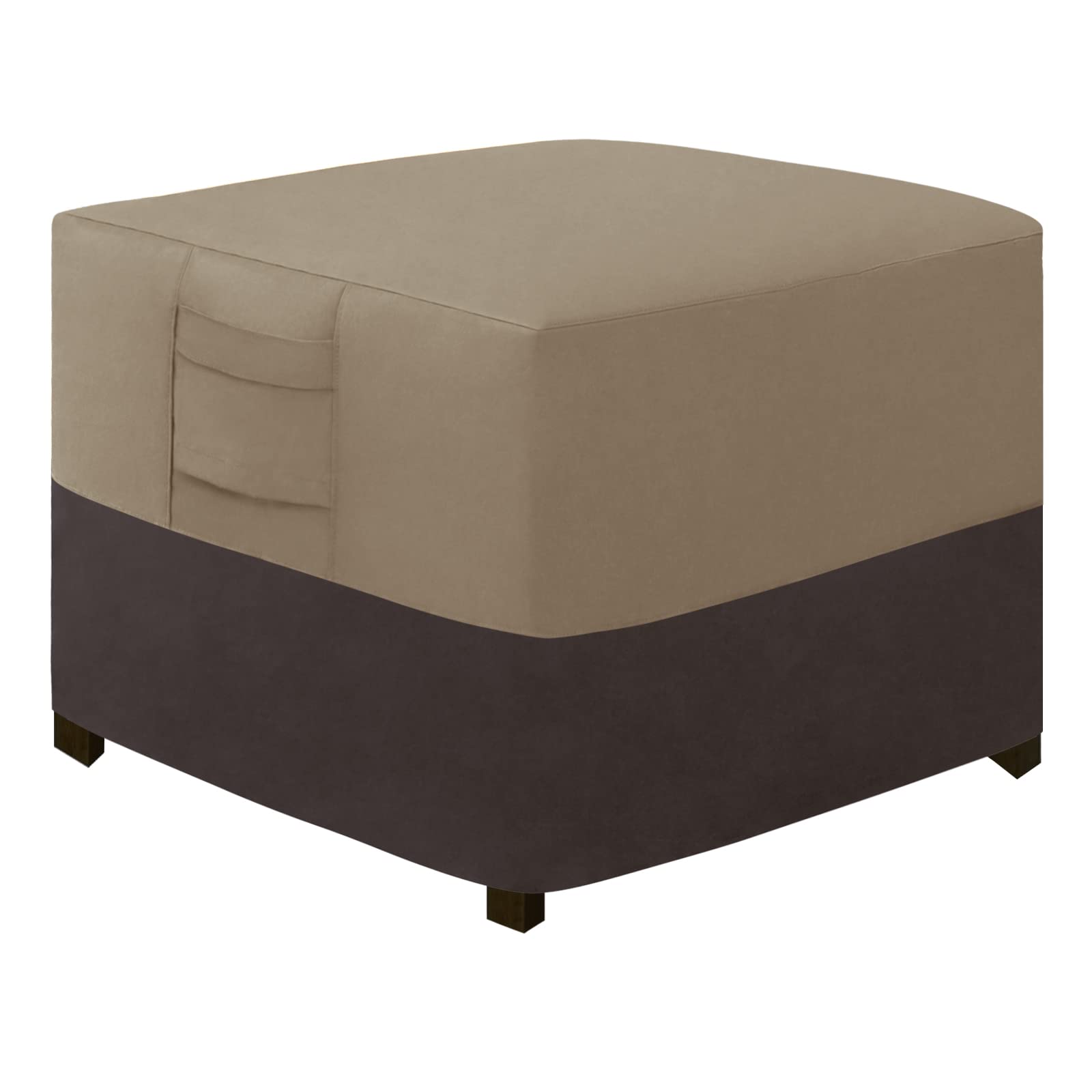 Camel/Dark Brown 22"Lx22"Wx17"H