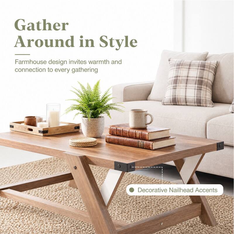 Gather Around in Style

Farmhouse design invites warmth and connection to every gathering

Decorative Nailhead Accents