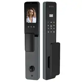 Cluzine - Smart Cat Eye Electronic Lock WiFi Wireless Door Lock Password & Remote Control