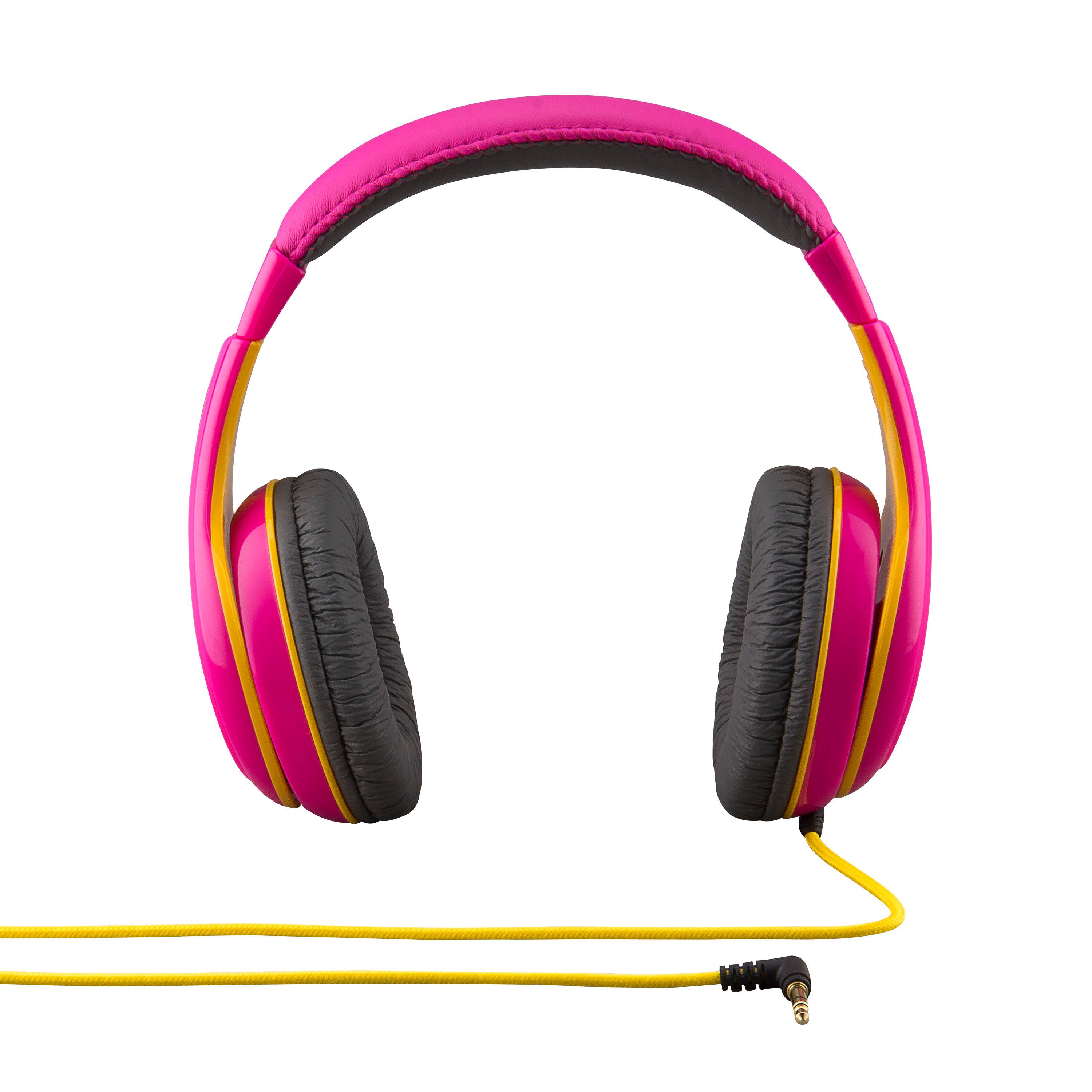Alt View 1. eKids - eKids Wired Headphones for Kids, Children’s Headphones for School, Home, or Travel - Pink - Pink.