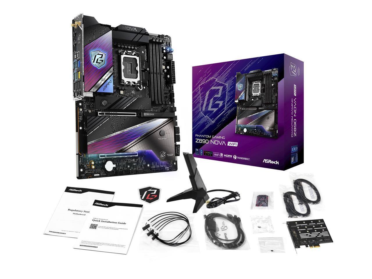 NOVA 12 matie I Aec RERELEANE 8.8 - G PHANTOM GAMING Z890 NOVA WIFI WIF R HOME THUNDERBOLT. ASRock 3 GAMING VADN PHANTOM OGAZ o ARech FESRe-ch Regulatory Noti Miothonhoord ortuk Installaton Cimidte 12 51