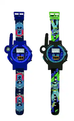 Front. Lexibook - Batman Digital Watch with Walkie Talkies Function. Distance up to 200m - MULTICOLOR.