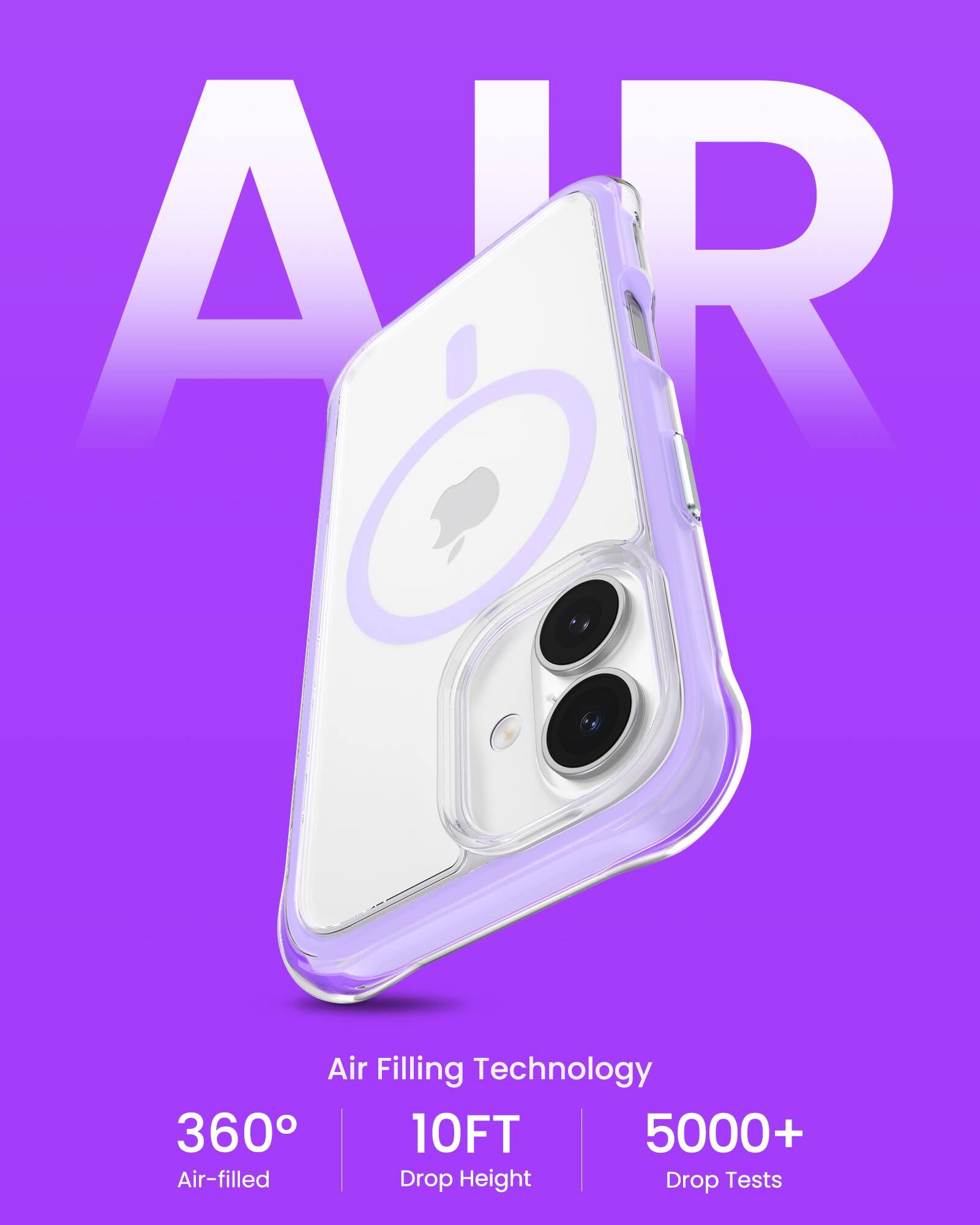 AAR Air Filling Technology 360° Air-filled 10FT Drop Height 5000+ Drop Tests
