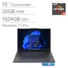 16" Touchscreen
32GB RAM
1024GB SSD
Windows 11 Pro
AMD Ryzen 5