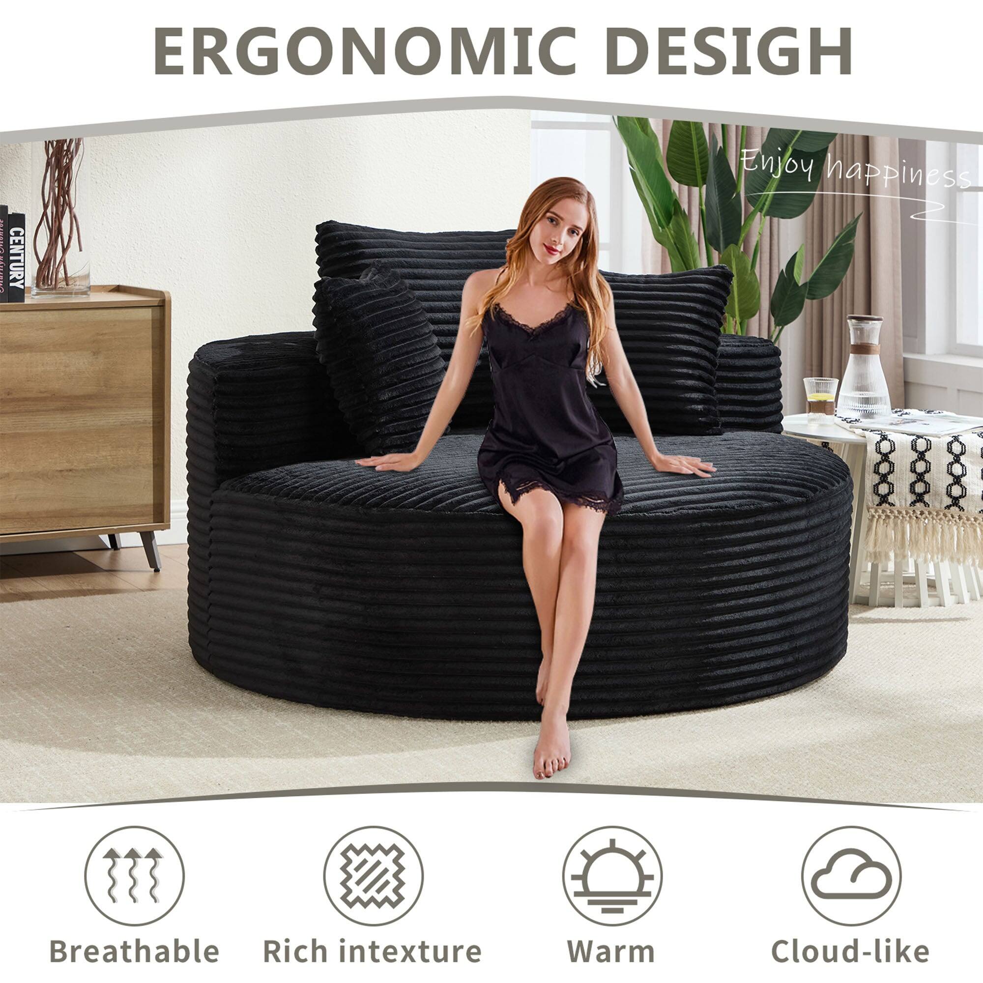 ERGONOMIC DESIGN

Enjoy happiness

Breathable  
Rich intexture  
Warm  
Cloud-like