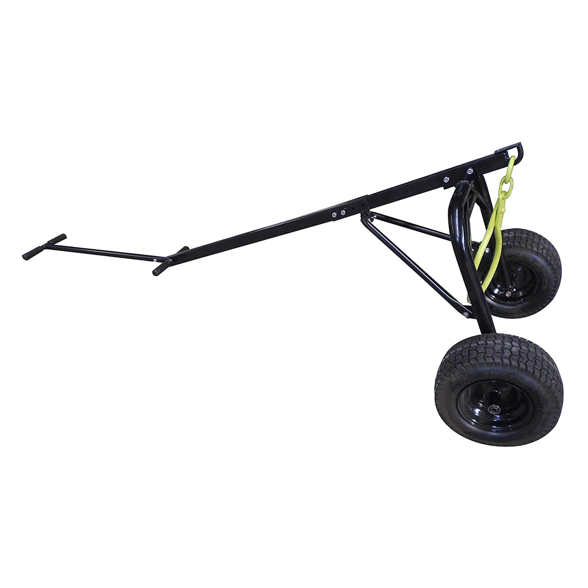 Alt View 4. Timber Tuff - Timber Tuff Steel Log Carrier Dolly, 1000 Pound Capacity with ATV Compatibility.
