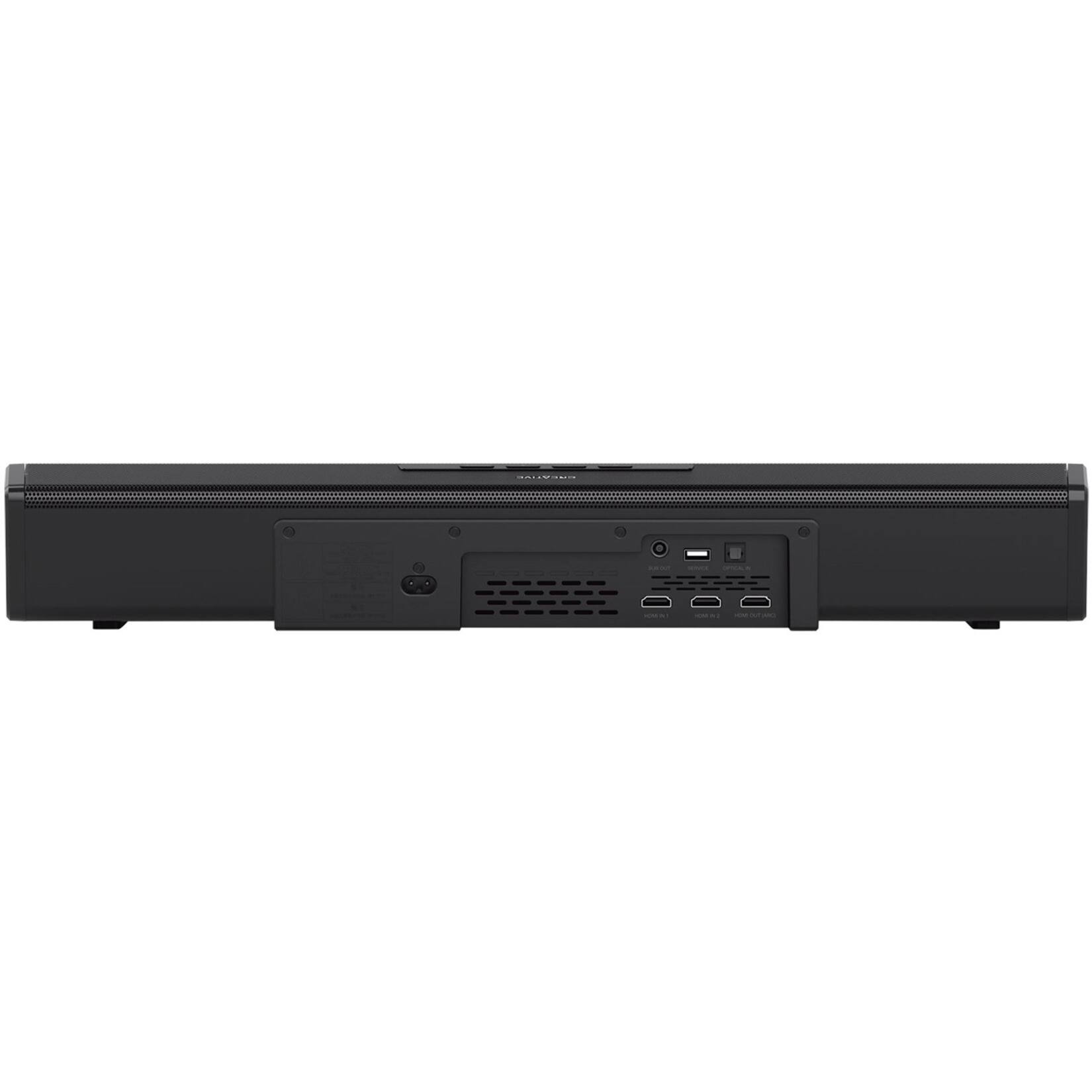 Alt View 23. Creative - Stage 360 2.1 Soundbar with Dolby Atmos 5.1.2 Experience - Black.