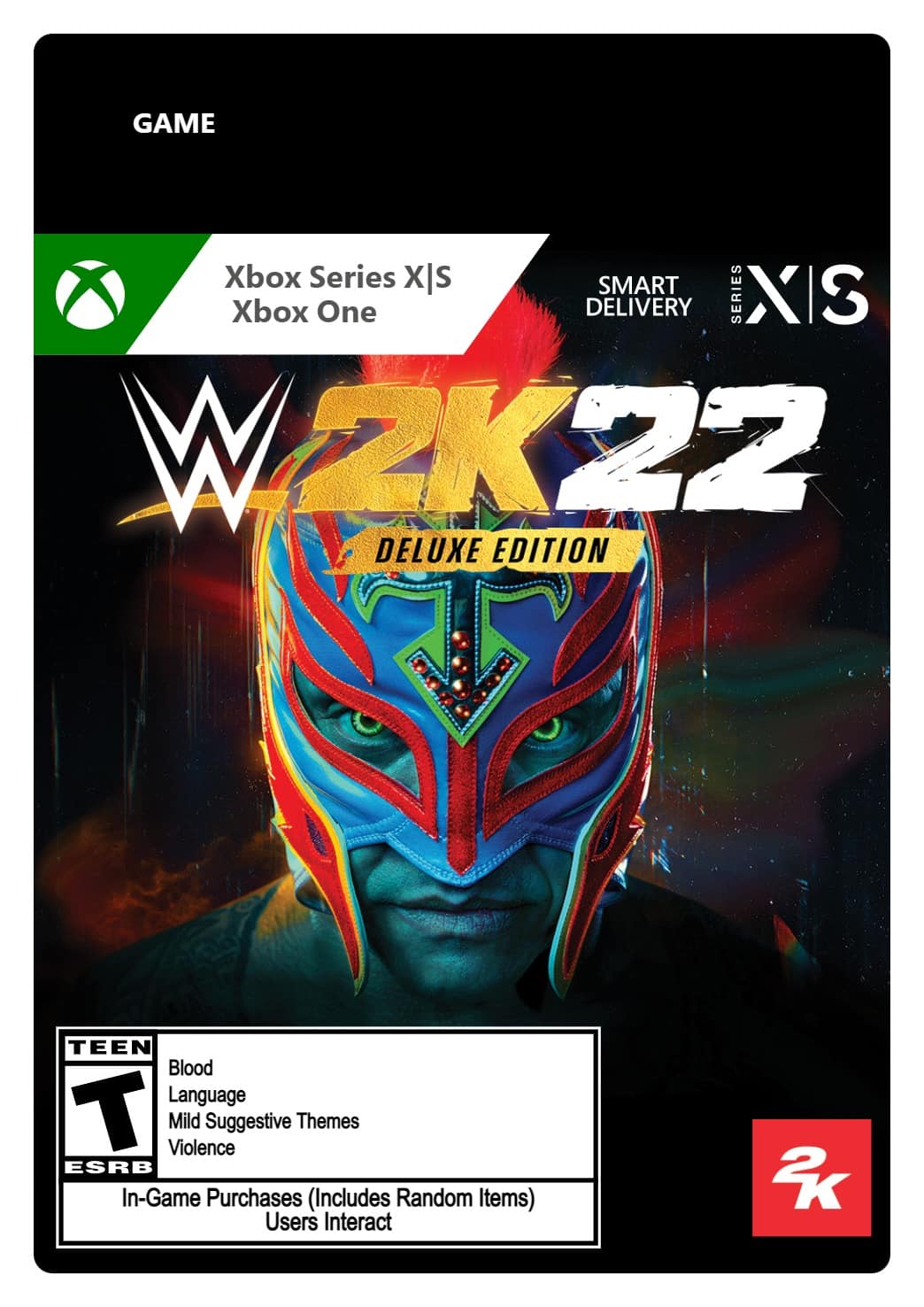 Front. 2K - WWE 2K22.
