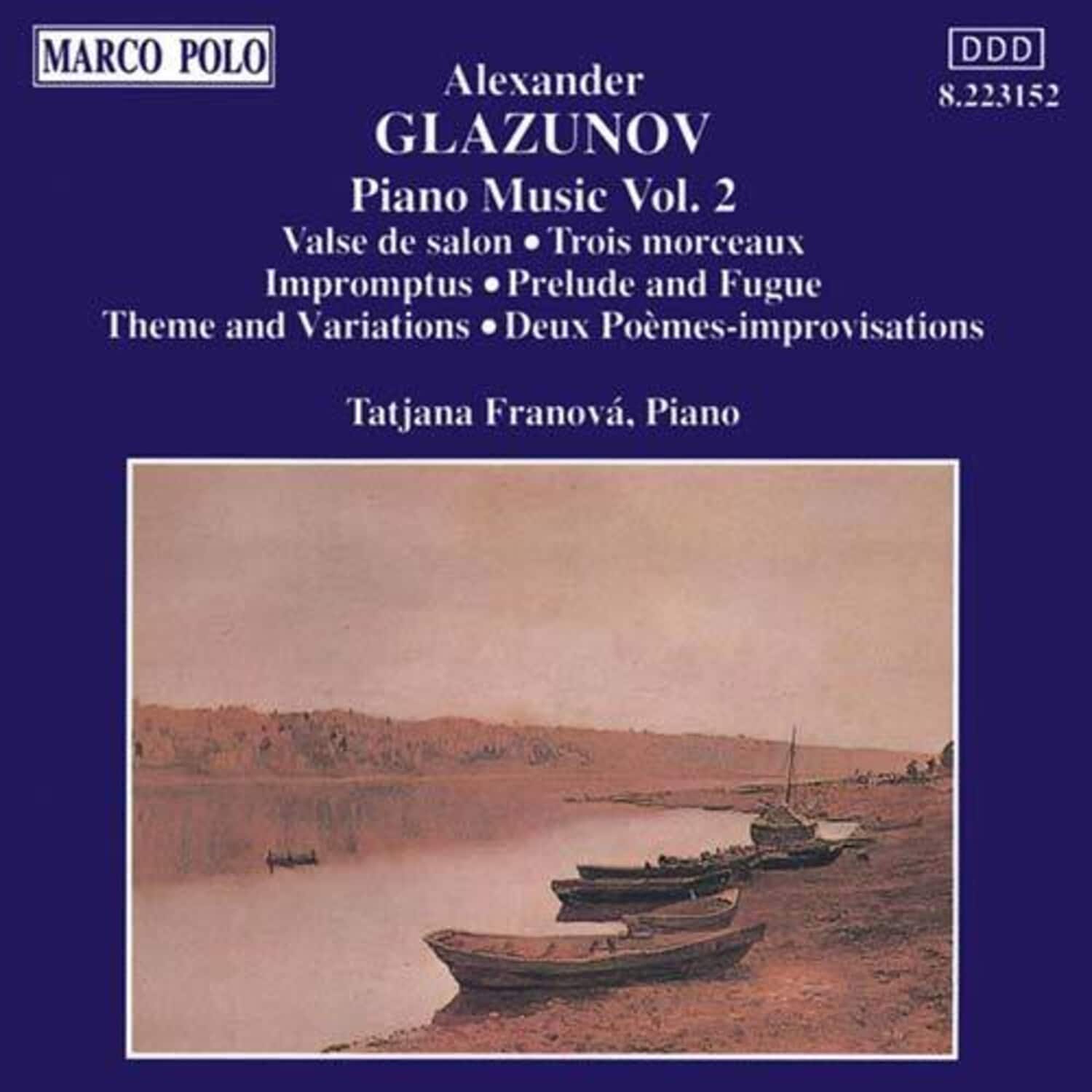 Glazunov / Franova - Valse De Salon / Trois Morceaux   - COMPACT DISCS [CD] price history on PriceWatchPro