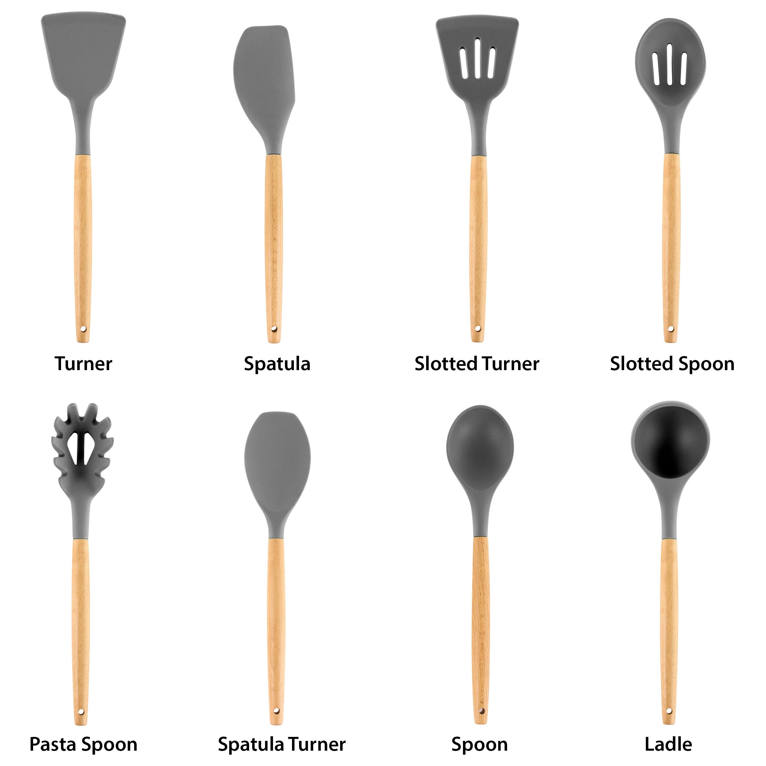 Turner, Spatula, Slotted Turner, Slotted Spoon, Pasta Spoon, Spatula Turner, Spoon, Ladle
