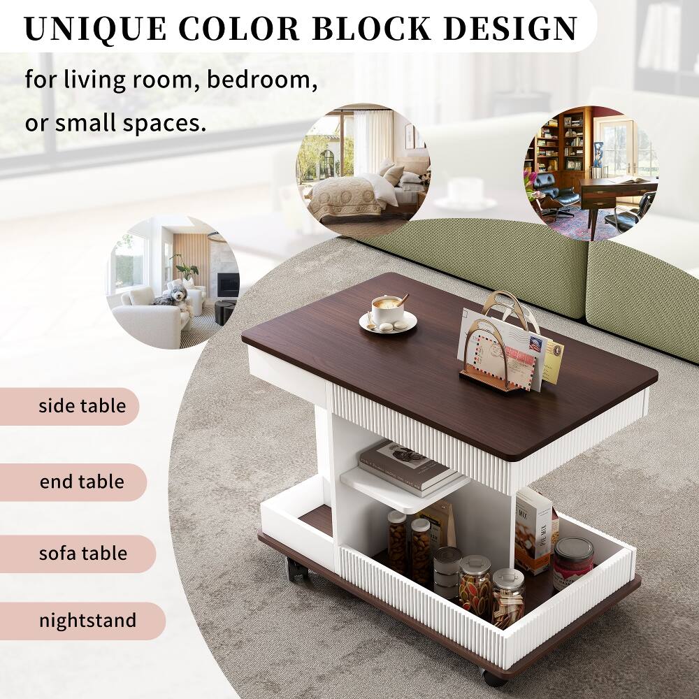 UNIQUE COLOR BLOCK DESIGN for living room, bedroom, or small spaces.

side table
end table
sofa table
nightstand