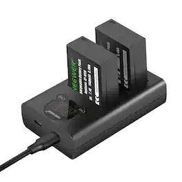 Neewer - 2x NP-W126 Battery + Charger for Fujifilm X Series