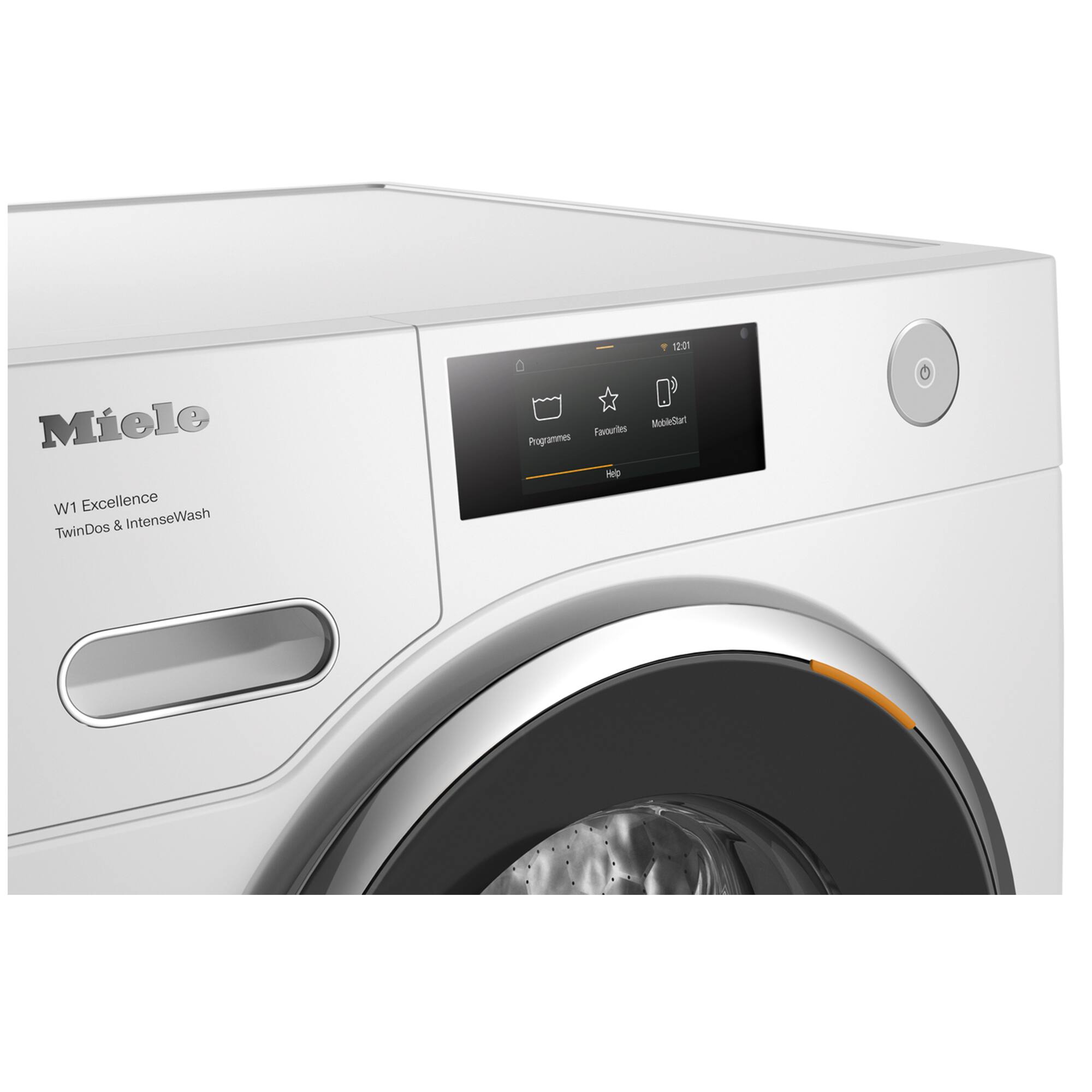 12:01 Miele W1 Excellence TwinDos & IntenseWash Programmes - Favourites & MobileStart