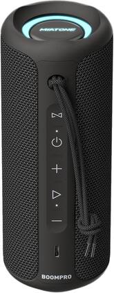 FINEAK - Waterproof Bluetooth Speakers 36W Portable Speaker with Stereo Sound Bass - Black