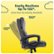 Alt View Zoom 12. Serta - Garret Bonded Leather Executive Office Chair with Premium Cushioning - Space Gray.