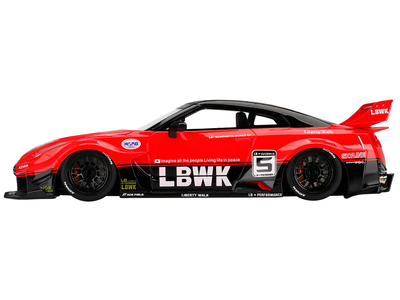 LBWK WORKS GT  
LB-SILHOUETTE  
LibertyWalk  
ADVAN  
NGK  
NISMO  
SKYLINE  
Nissan PDC  
LBWK & ACE FIELD  
Liberty Walk  
LB PERFORMANCE  
imagine all the people Living life in peace
