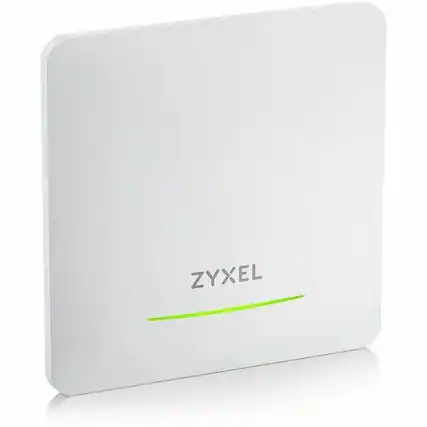 Front. ZYXEL - ZYXEL NebulaFlex NWA50BE PRO Tri Band Wi-Fi 7 IEEE 802.11 a/b/g/n/ac/ax/be 6.50 Gbit/s Wireless Access Point - TAA - Black.