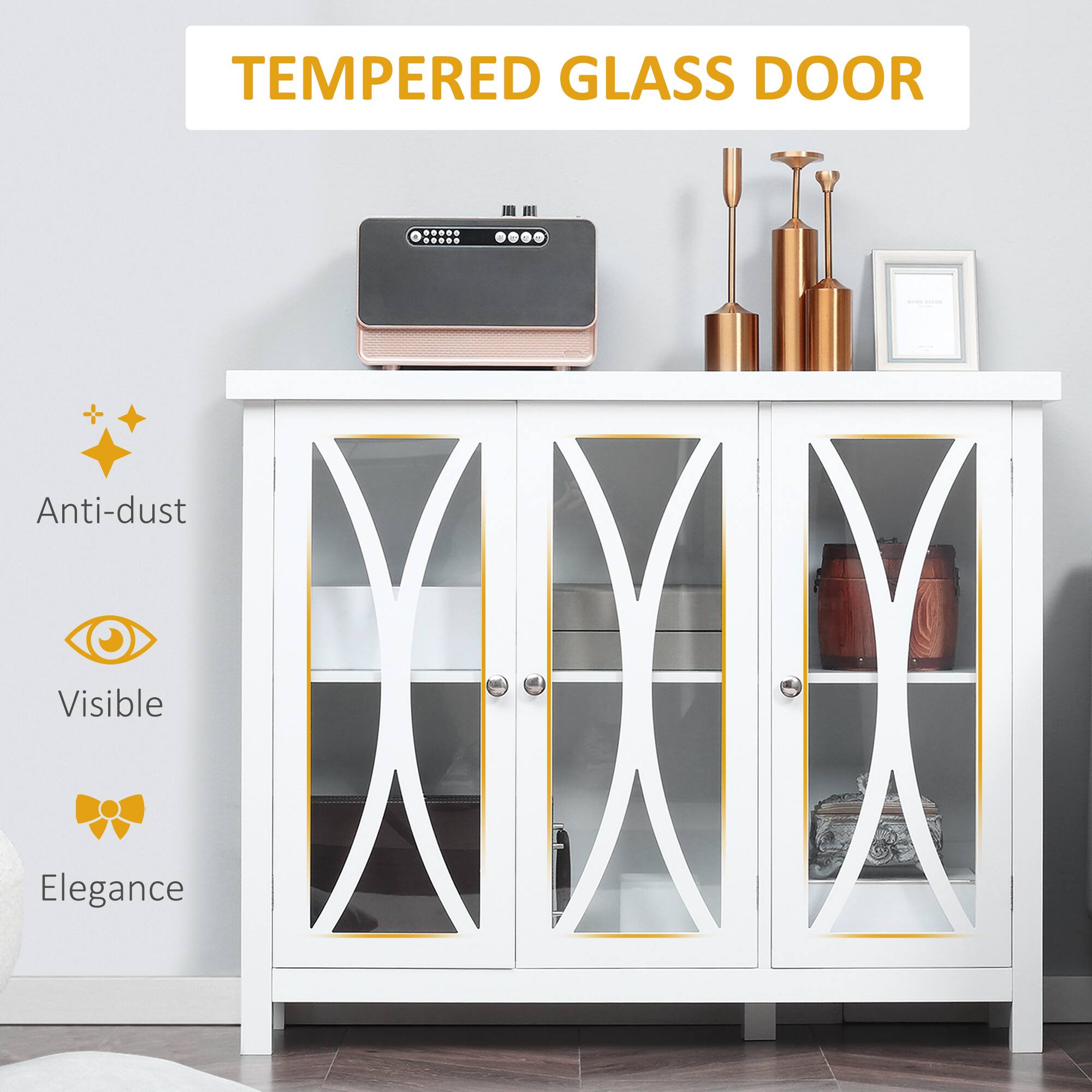 TEMPERED GLASS DOOR

Anti-dust
Visible
Elegance