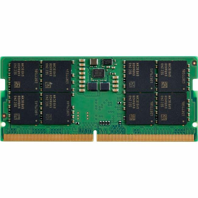HP - 16GB DDR5 SDRAM Memory Module - For Notebook, Computer - 16 GB (1 x 16GB) - DDR5-5600/PC5-44800 DDR5 SDRAM - 5600 MHz - Unknown