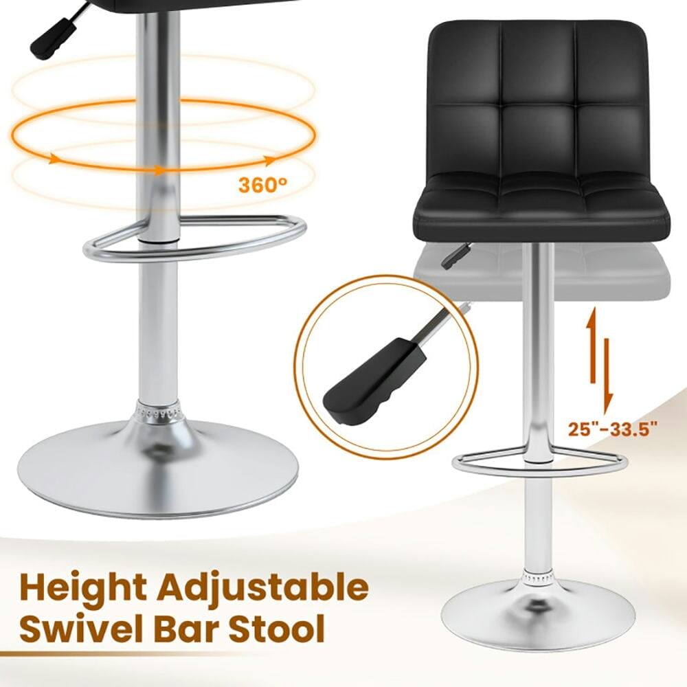 360° 25"-33.5" Height Adjustable Swivel Bar Stool

Height Adjustable Swivel Bar Stool