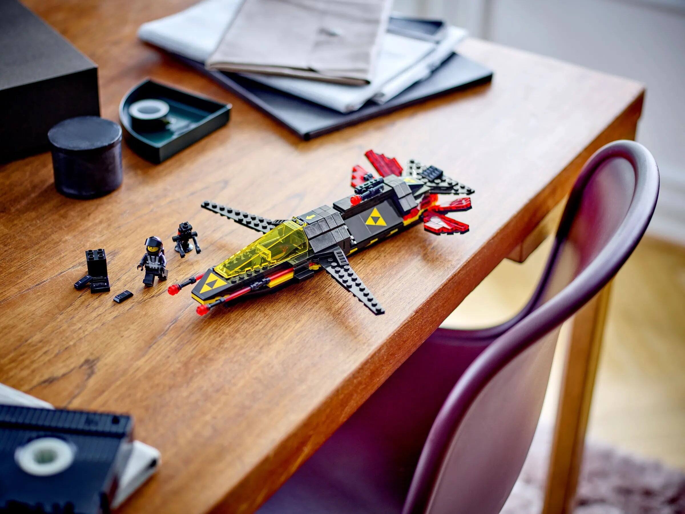 Alt View 2. LEGO - LEGO Blacktron Cruiser - 356 Piece Building Kit [LEGO, #40580].