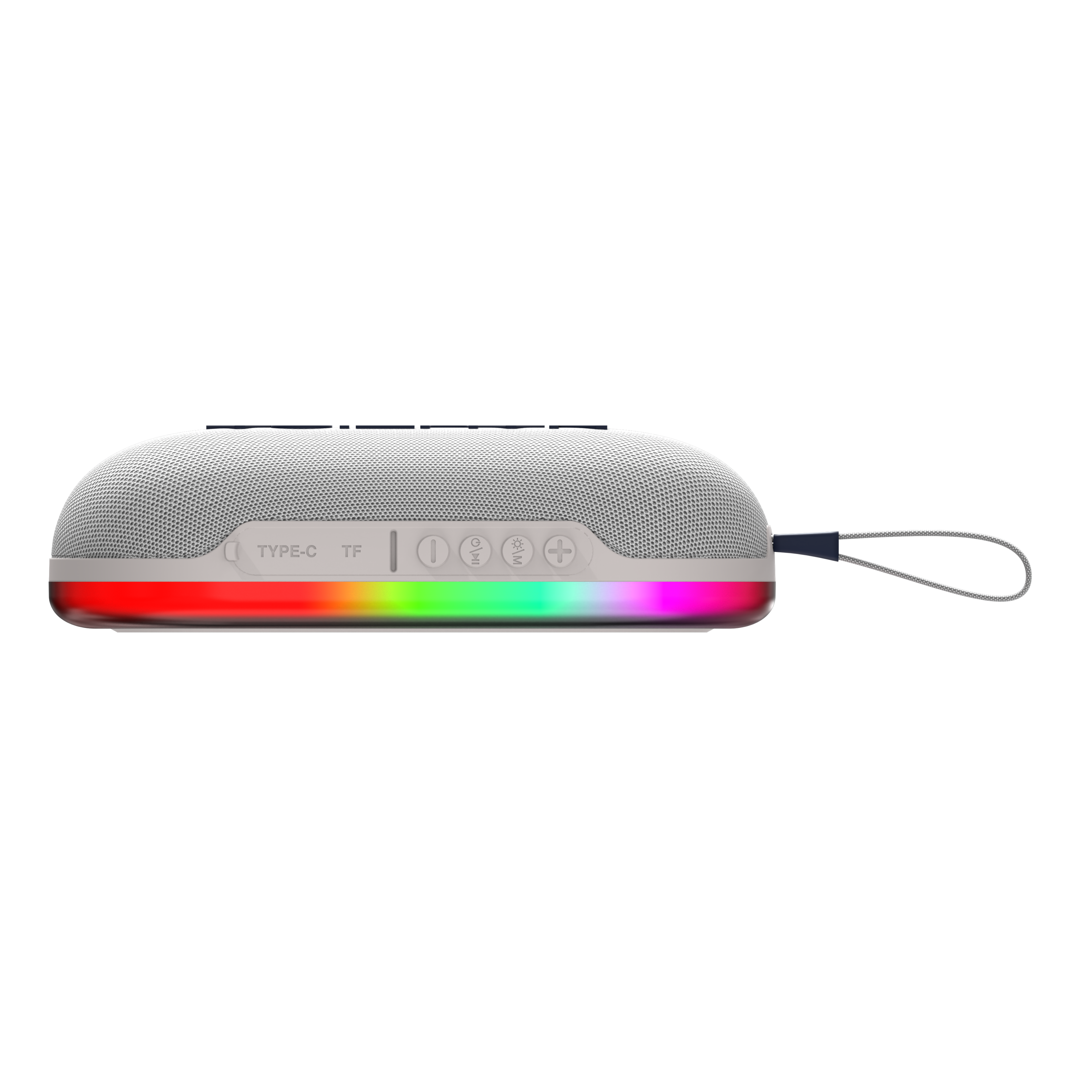 Left. Nautica - NAUTICA NAYMAN SP510 MAGNETIC PORTABLE BLUETOOTH SPEAKER - White-Navy.