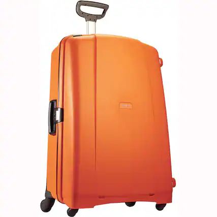 Front. Samsonite - F'Lite GT 31" Spinner Zipperless Suitcase 40859-2525 - Orange.