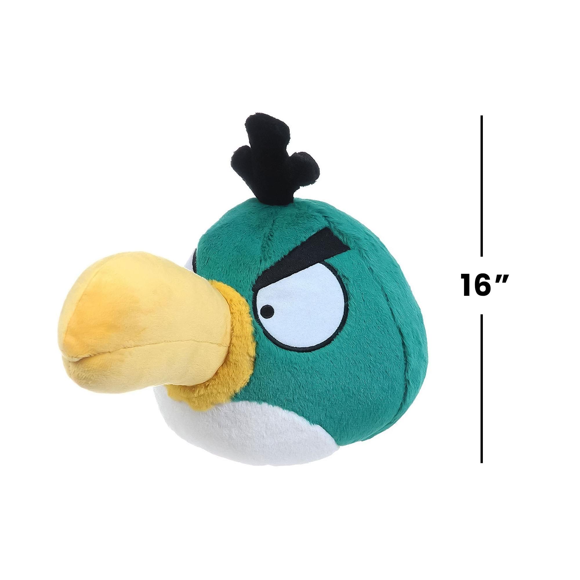 Alt View 3. Commonwealth Toys - Angry Birds 16" Plush: Boomerang Bird - Multi-Color.