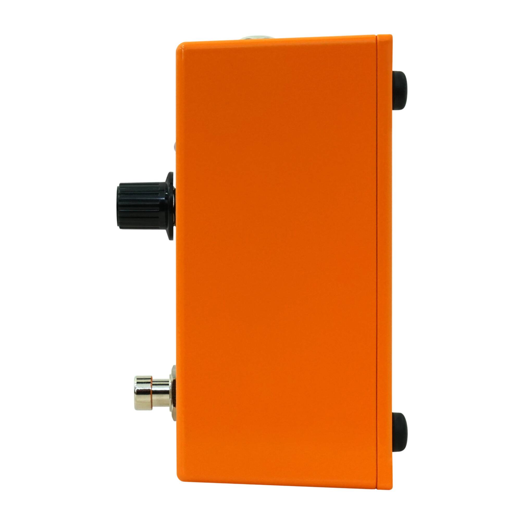 Angle. Orange - Orange Amps Sustain Pedal.