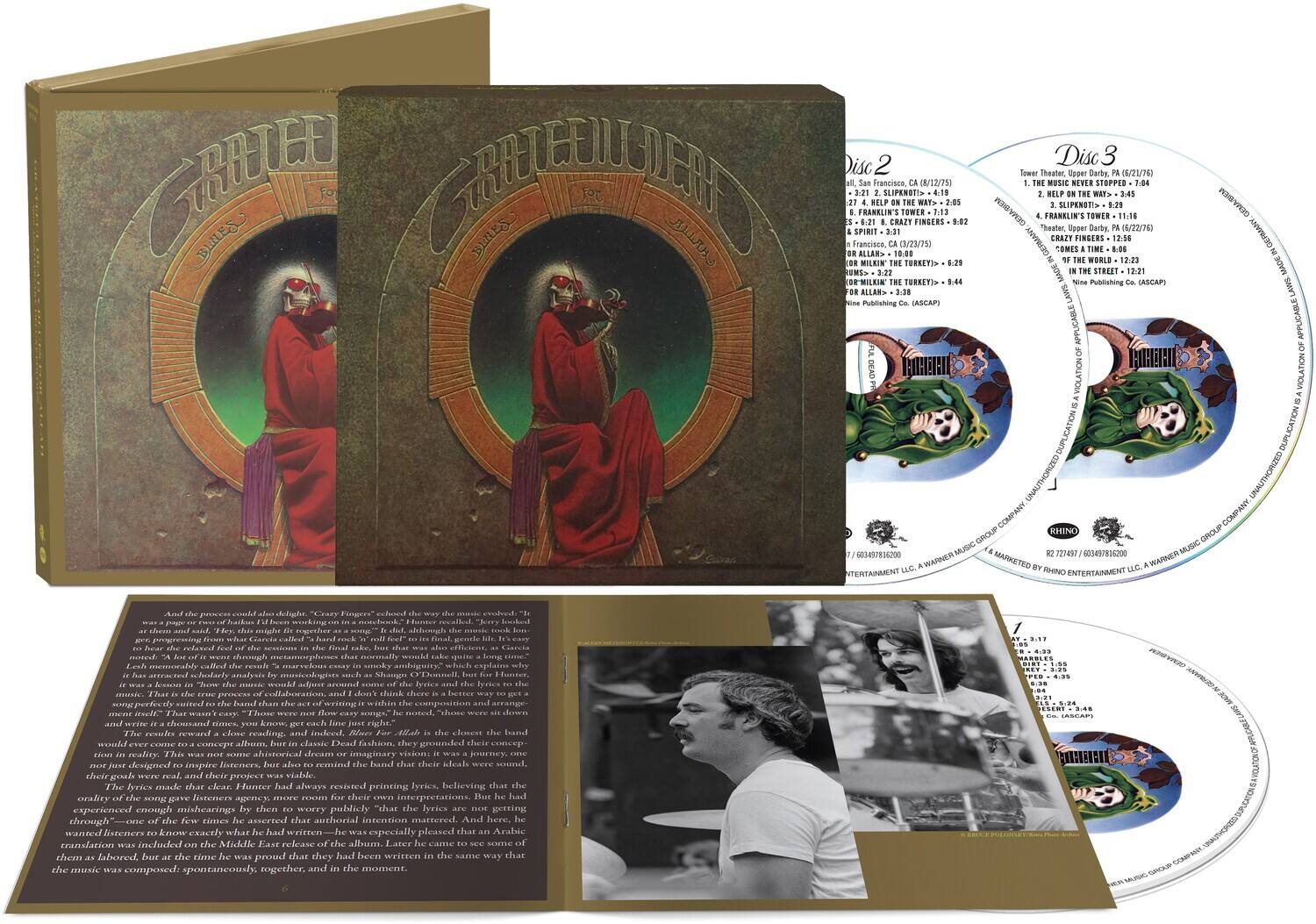 The Grateful Dead - Blues For Allah (50th Anniversary Remaster)   - COMPACT DISCS [CD]