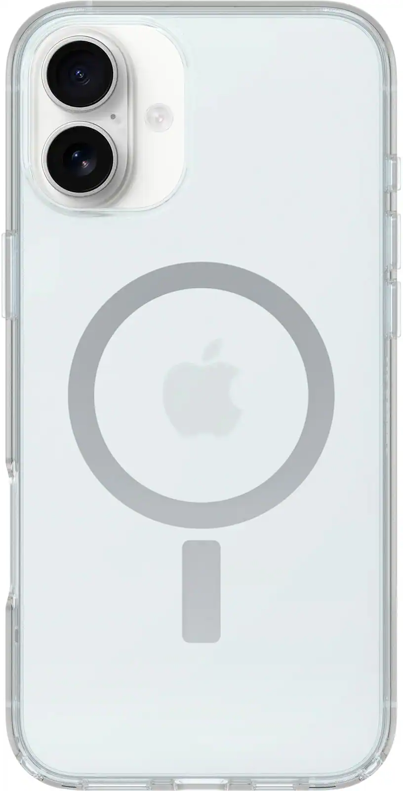 OtterBox - Symmetry Series Hard Shell for MagSafe for Apple iPhone 16 Plus - Clear