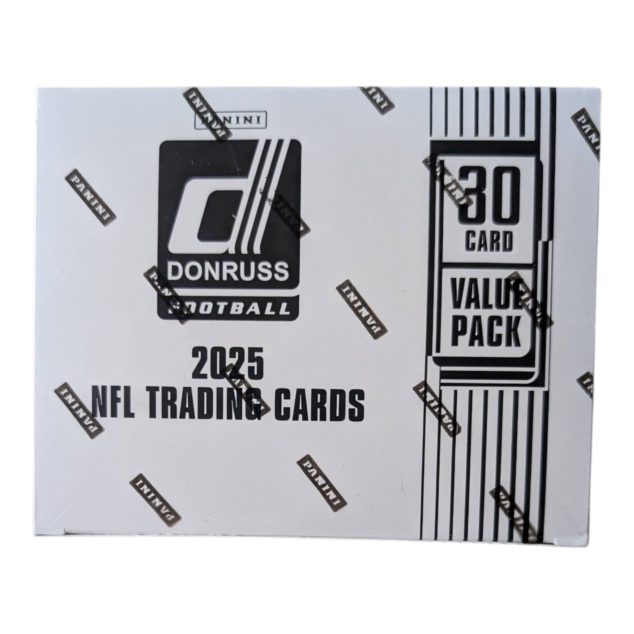 PANINI  
DONRUSS  
FOOTBALL  
2025  
NFL TRADING CARDS  
30 CARD VALUE PACK