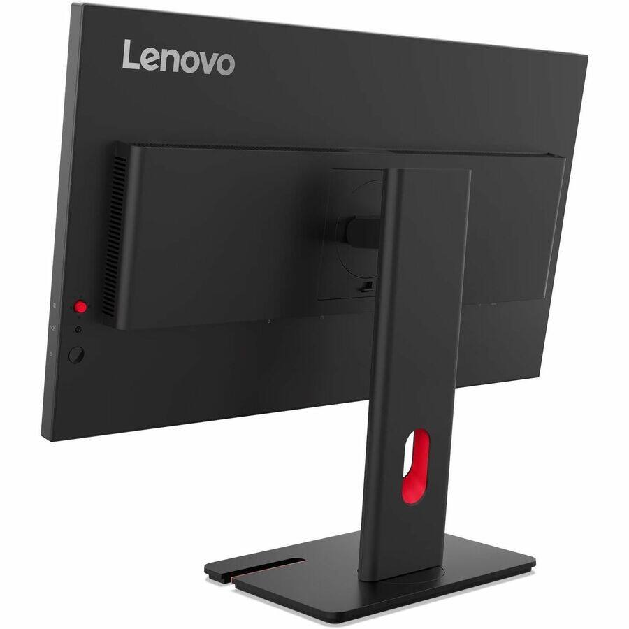 Alt View 2. Lenovo - Lenovo ThinkVision T27QD-40 27" Class WQHD LED Monitor - 16:9 - Eclipse Black - 27" Viewable - In-plane Switching (IPS) - Eclipse Black.