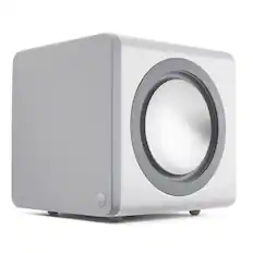 Front. Cambridge Audio - Cambridge Audio Minx X201 200W Subwoofer - Gloss White.