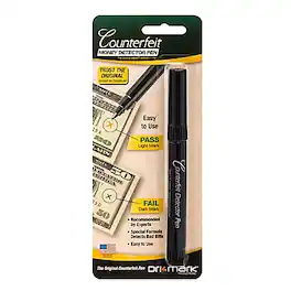 Dri Mark - Counterfeit Bill Detector Marker Pen (351B) - Black