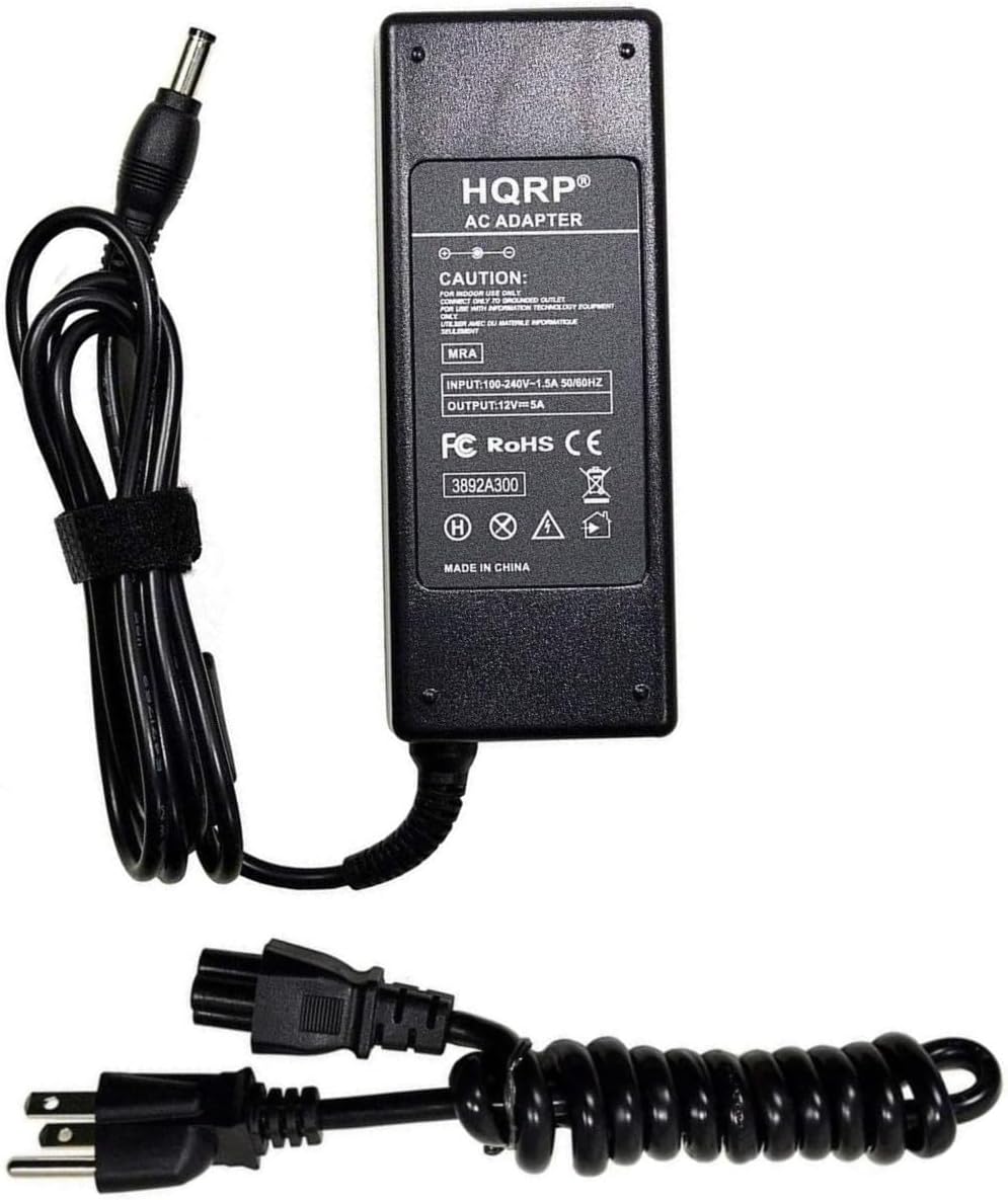 HQRP AC ADAPTER  
CAUTION:  
INPUT: 100-240V-1.5A 50/60HZ  
OUTPUT: 12V-1.5A  
FC RoHS CE  
3892A300  
MADE IN CHINA