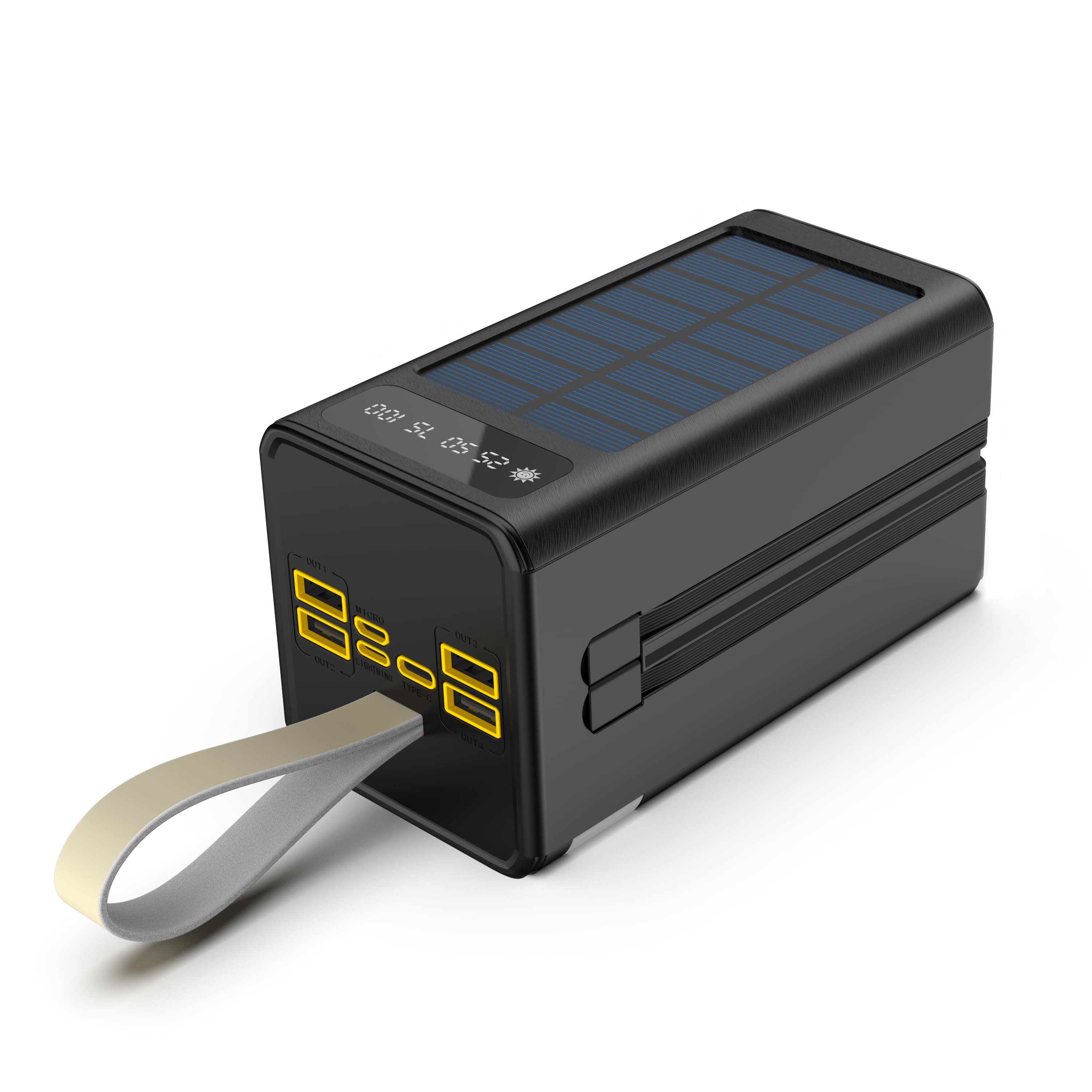 UMLO - TK-DX196 New 60000mAh Portable Mobile Power, With LED Power Indicator, Suitable For Mobile Phones, Tablets, Outdoor Trip