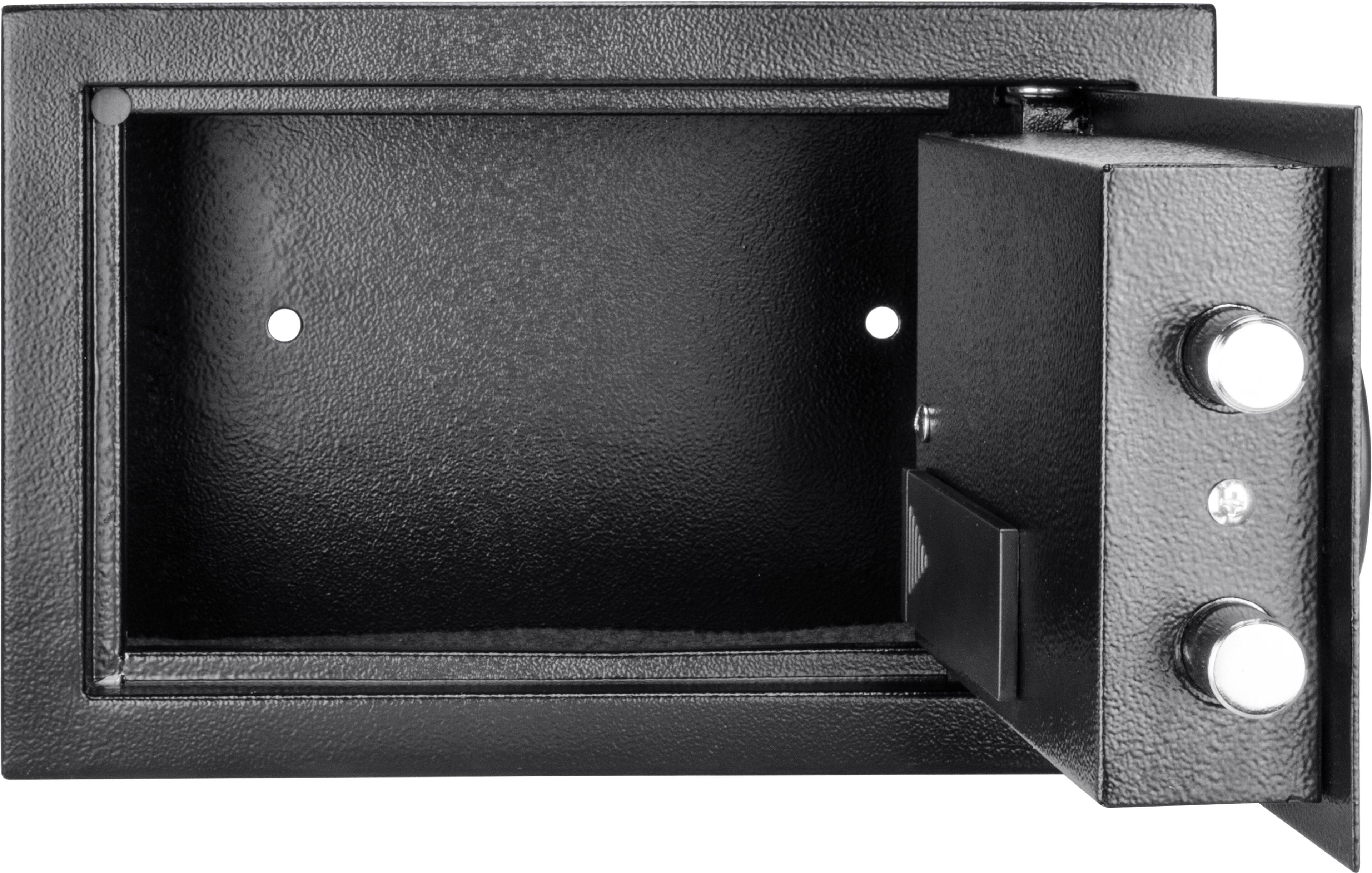 Alt View 12. Barska - 0.36 Cu Ft Digital Keypad Safe-Solid Steel Security Lock Box with Quick Access PIN Code, Dual Steel Deadbolts - Black.