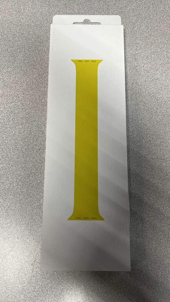 Apple - Watch Band SOLO LOOP 46MM WATCH BAND STAR FRUIT MY843AM/A SZ 4 - YELLOW GREEN