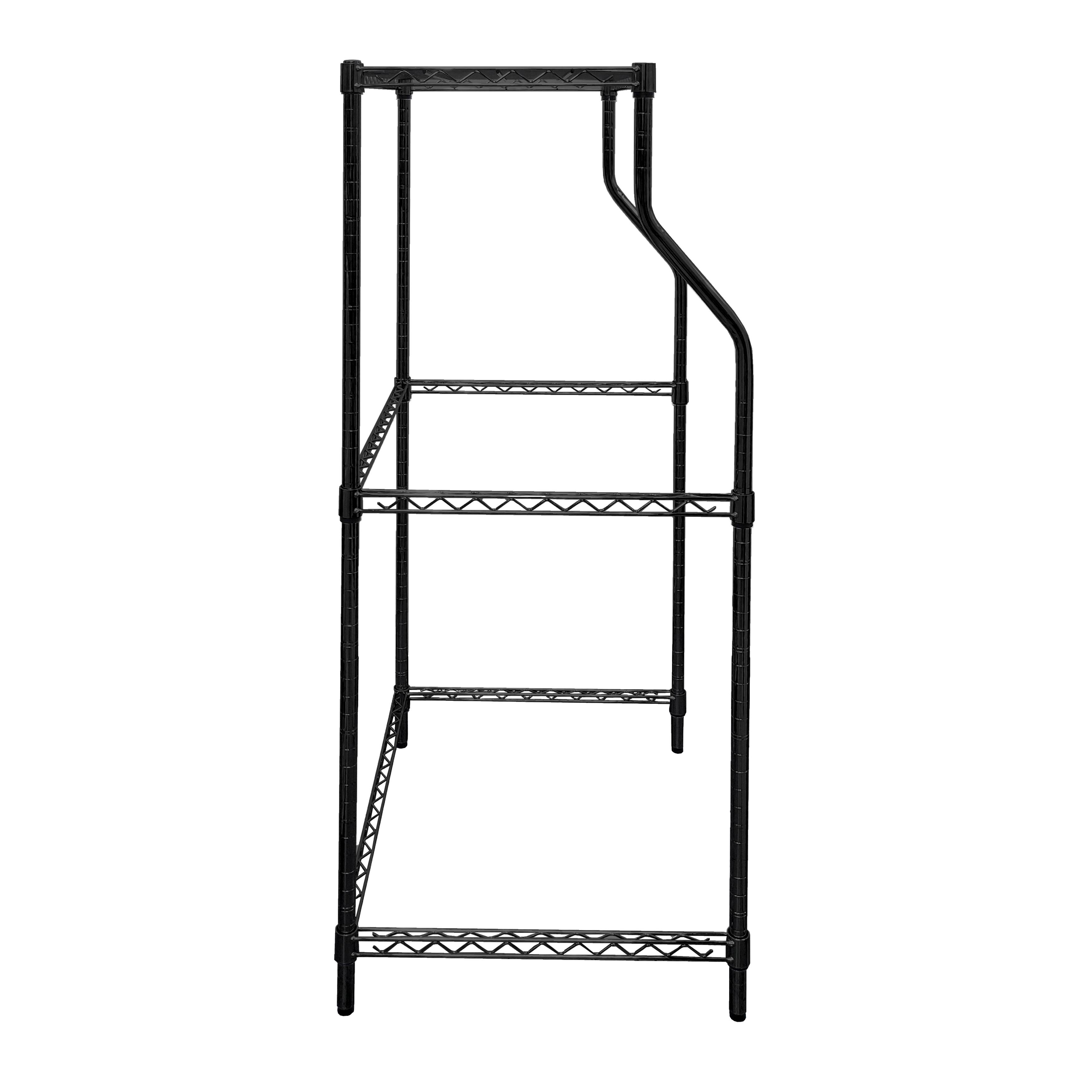 Alt View 8. Magic Chef - Compact Laundry Appliance Stand in Black.
