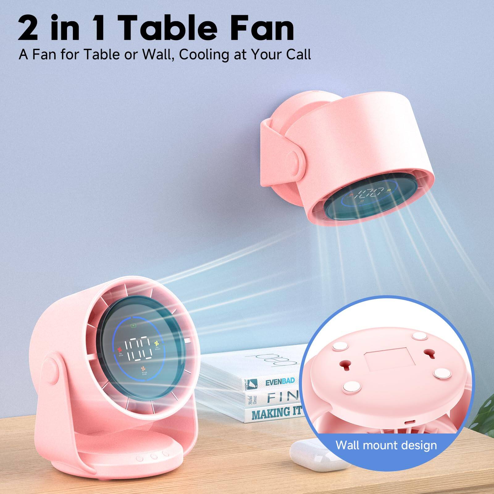 2 in 1 Table Fan  
A Fan for Table or Wall, Cooling at Your Call  

12i?  
IUU  
2ao  
EVENBAD  
Vh  
DNa  
FIN  
MAKING IT  

Wall mount design