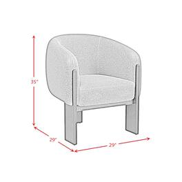 Picket House Furnishings - Paloma Chair in Joy Cocoa - Brushed Espresso