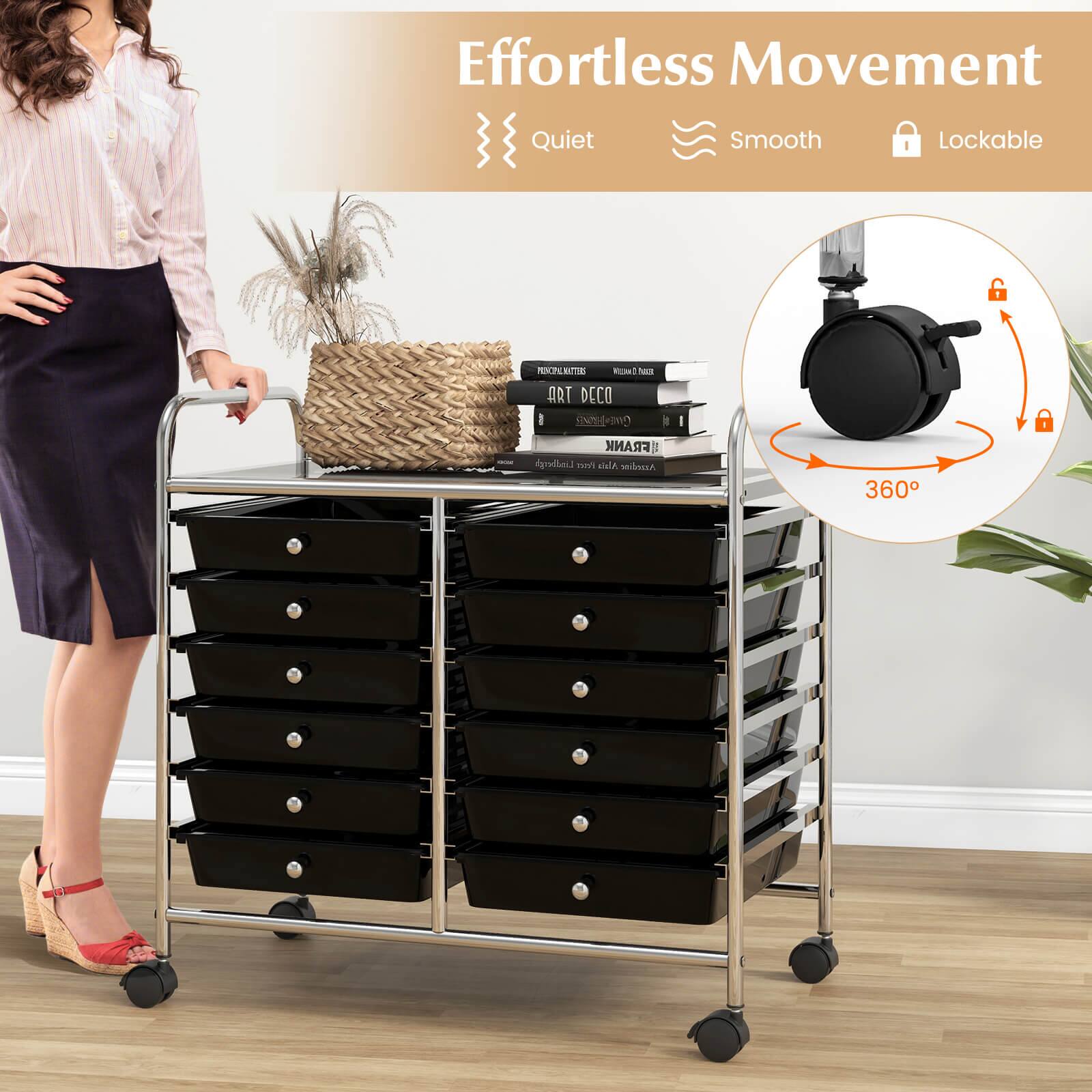 Effortless Movement Quiet Smooth Lockable 360