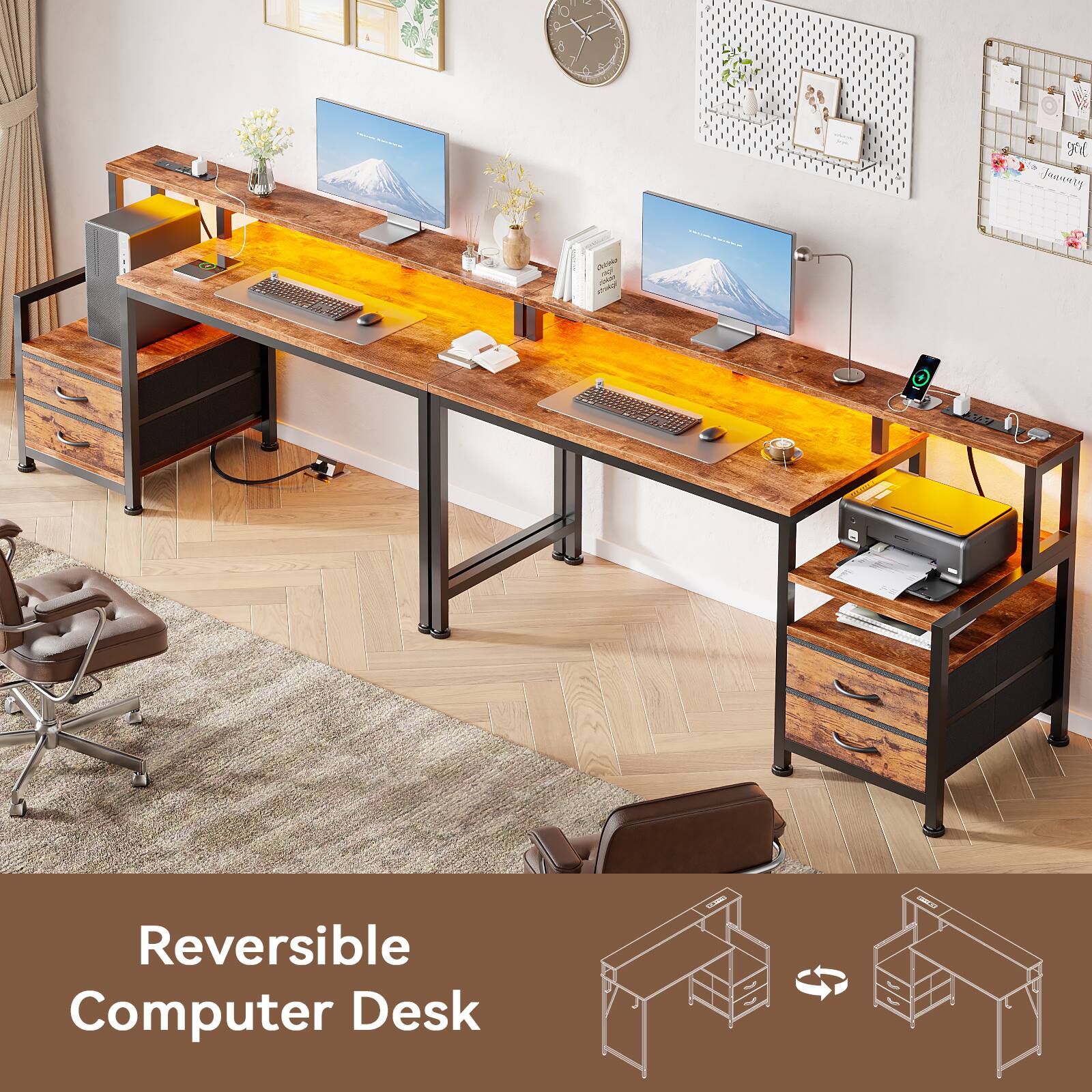 Reversible Computer Desk