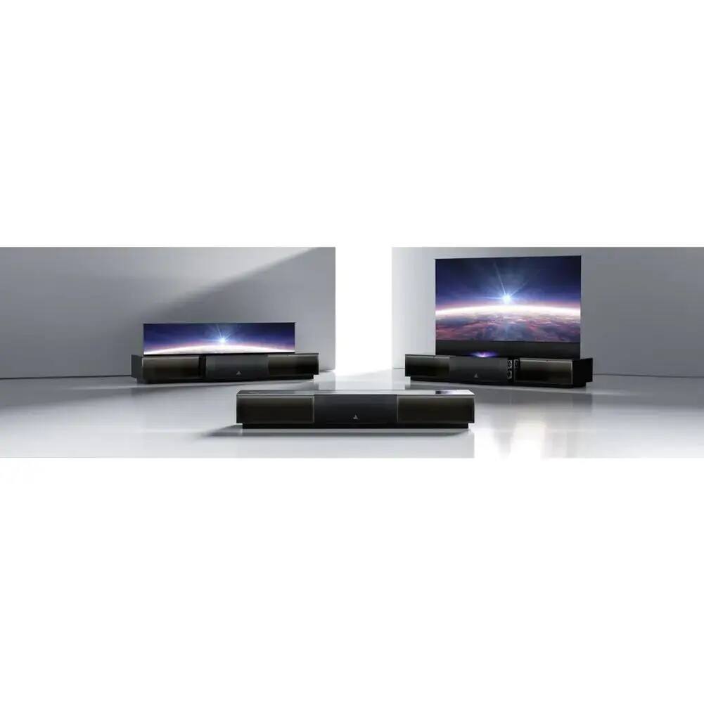 Alt View 2. AWOL Vision - VTV-120-CO 4K UHD Smart Triple Laser Vanish TV ， HDR10+, Dolby Vision - BLACK.