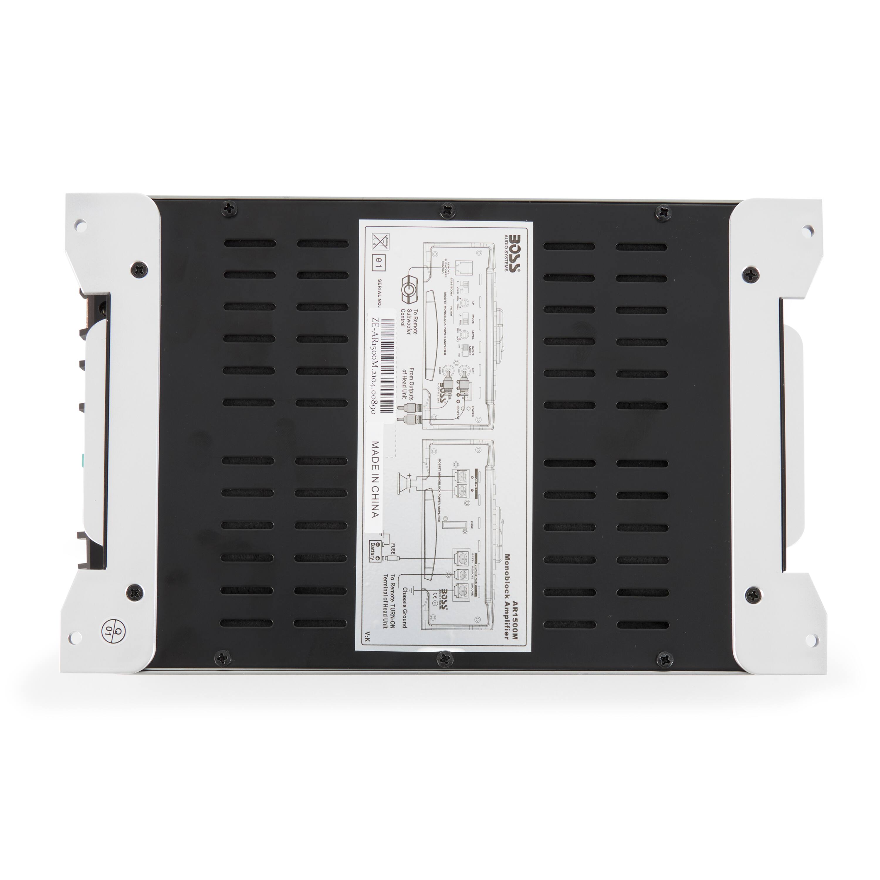BOSS Audio AR1500M 1500W Mono A/B MOSFET Power Car Amplifier +